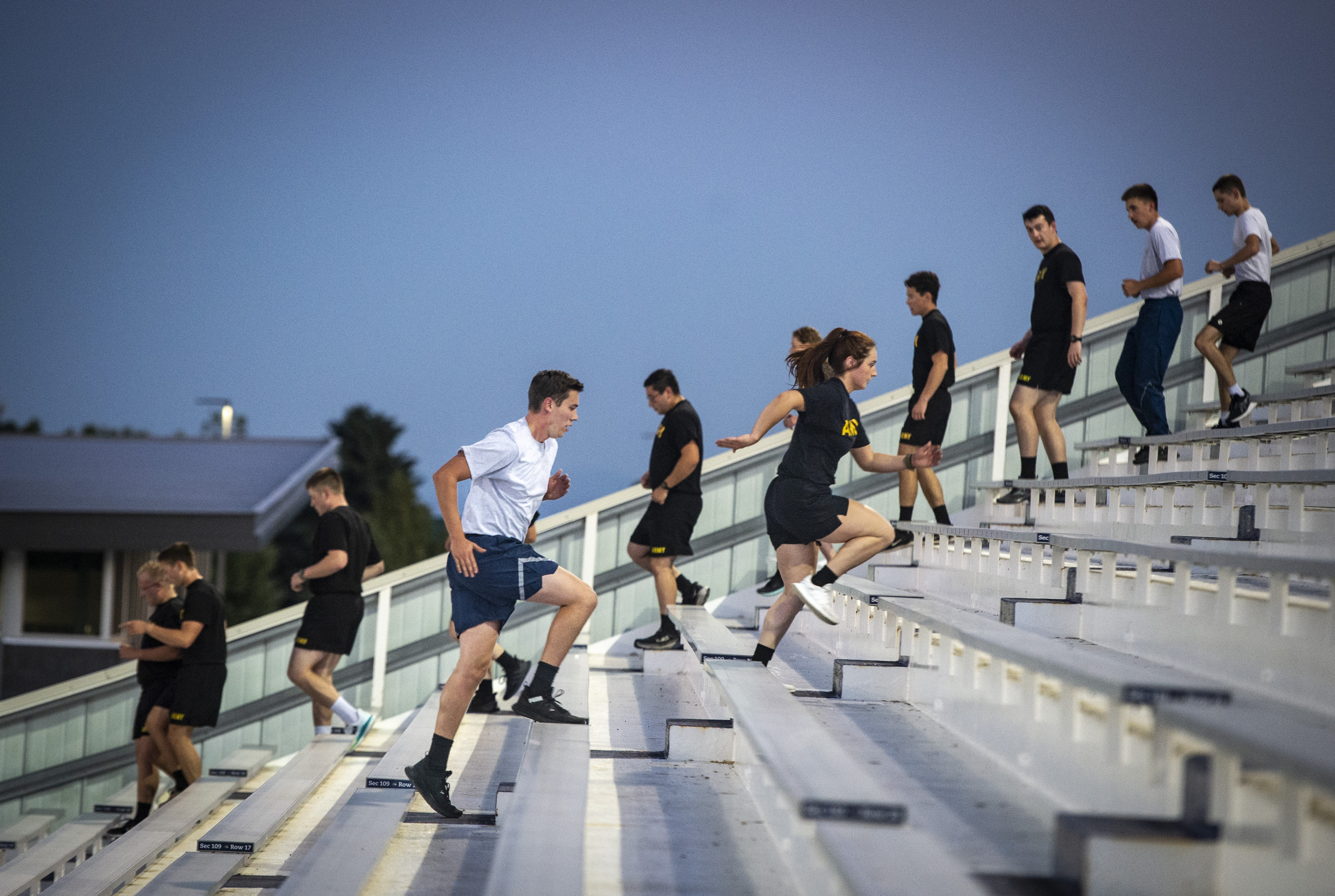 9/11 Stair Climb with Army ROTC