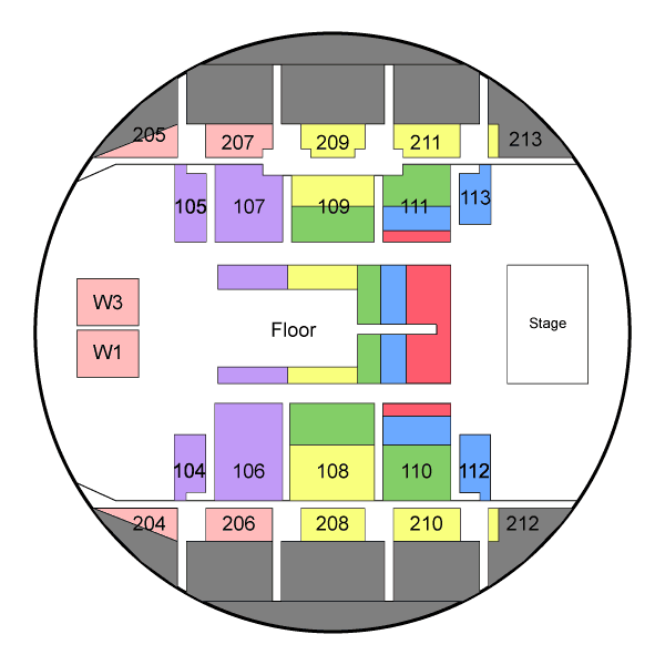 REO Speedwagon Seating