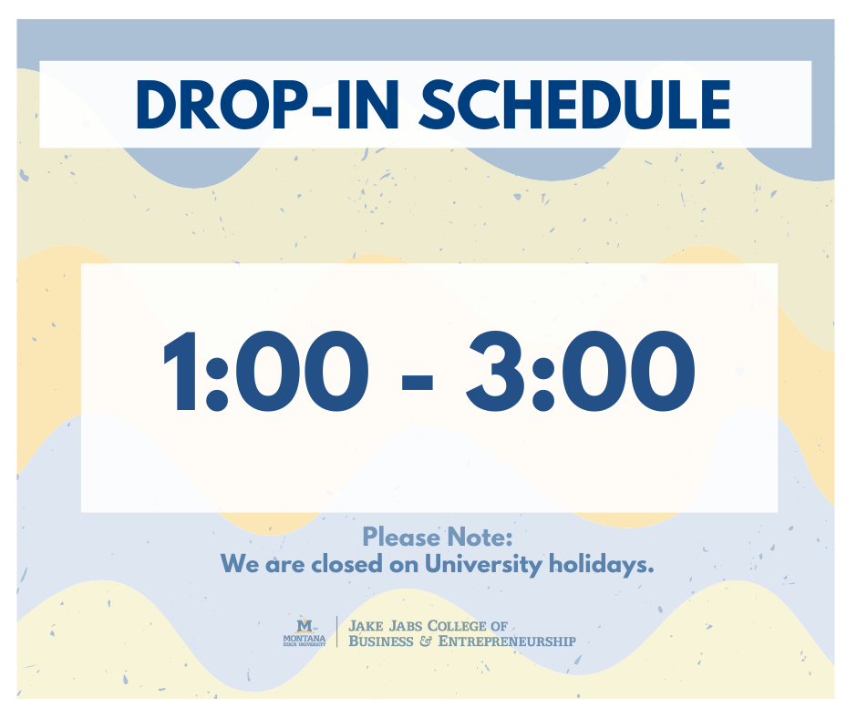 Drop In Schedule