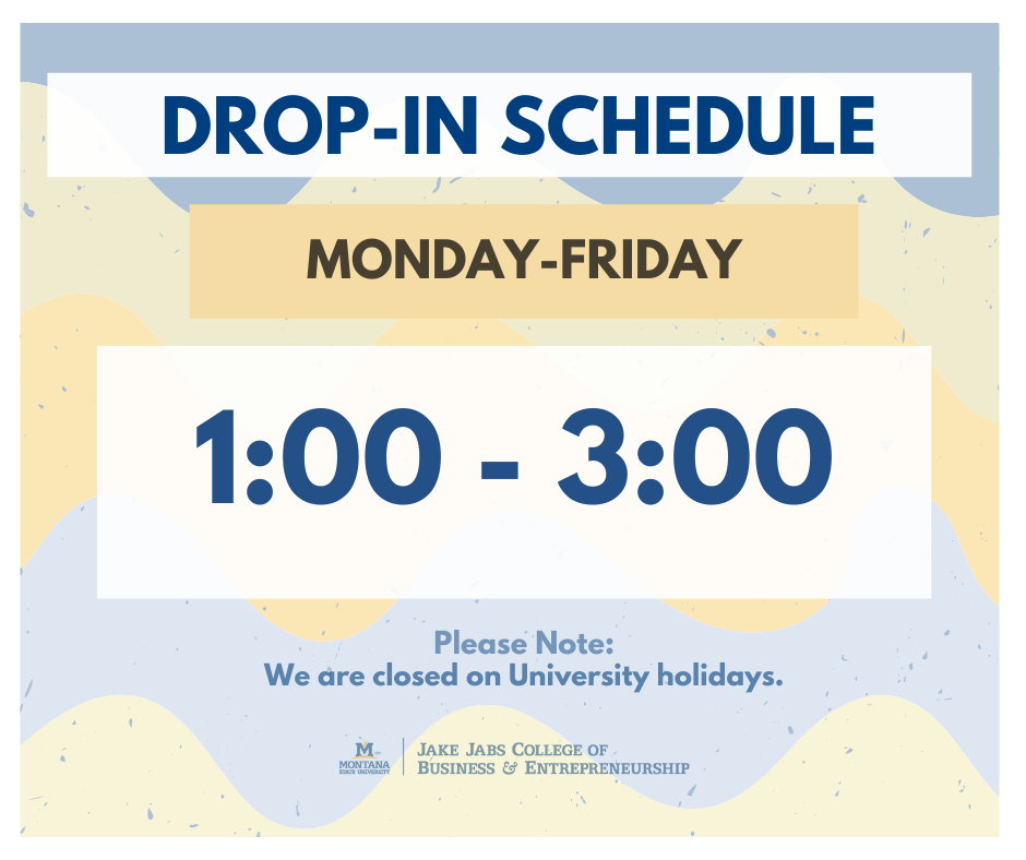 Drop In Schedule