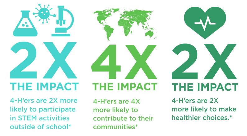 4-H impacts