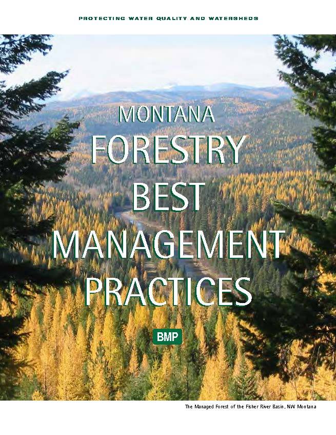 Montana Forestry Best Management Practices BMP Cover