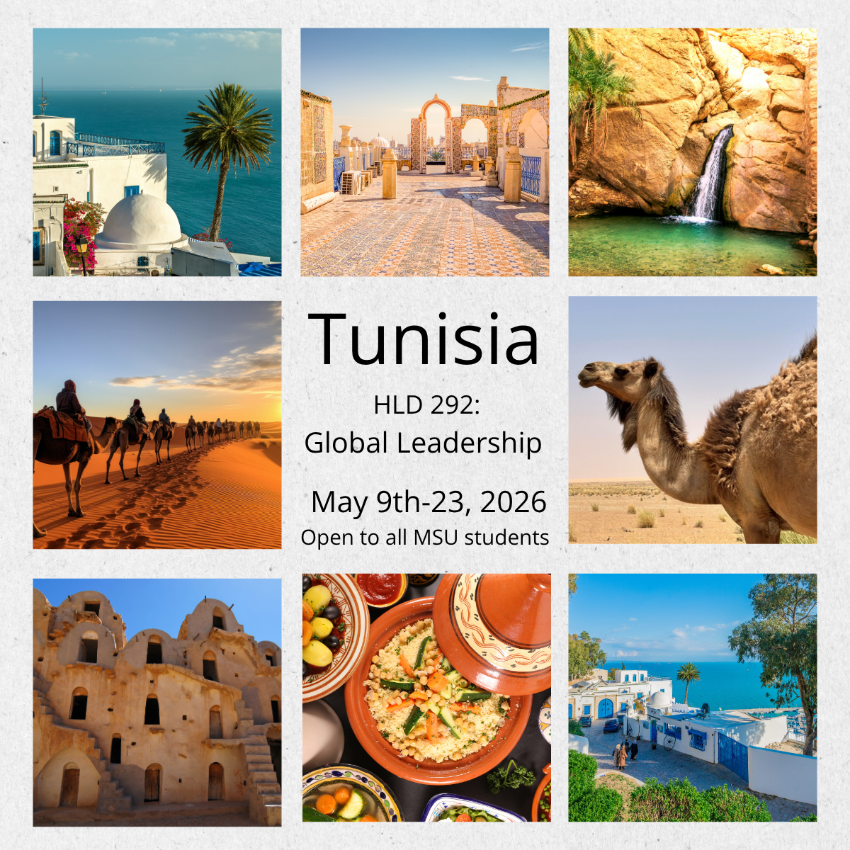 Tunisia Faculty-Led Study Abroad Program Tunisia Faculty-Led Study Abroad