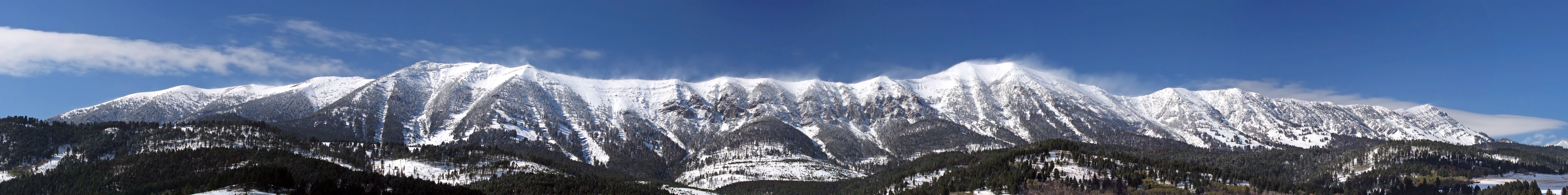 Bridger Mountain Range