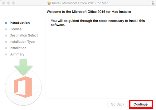 Office for Mac Installer image