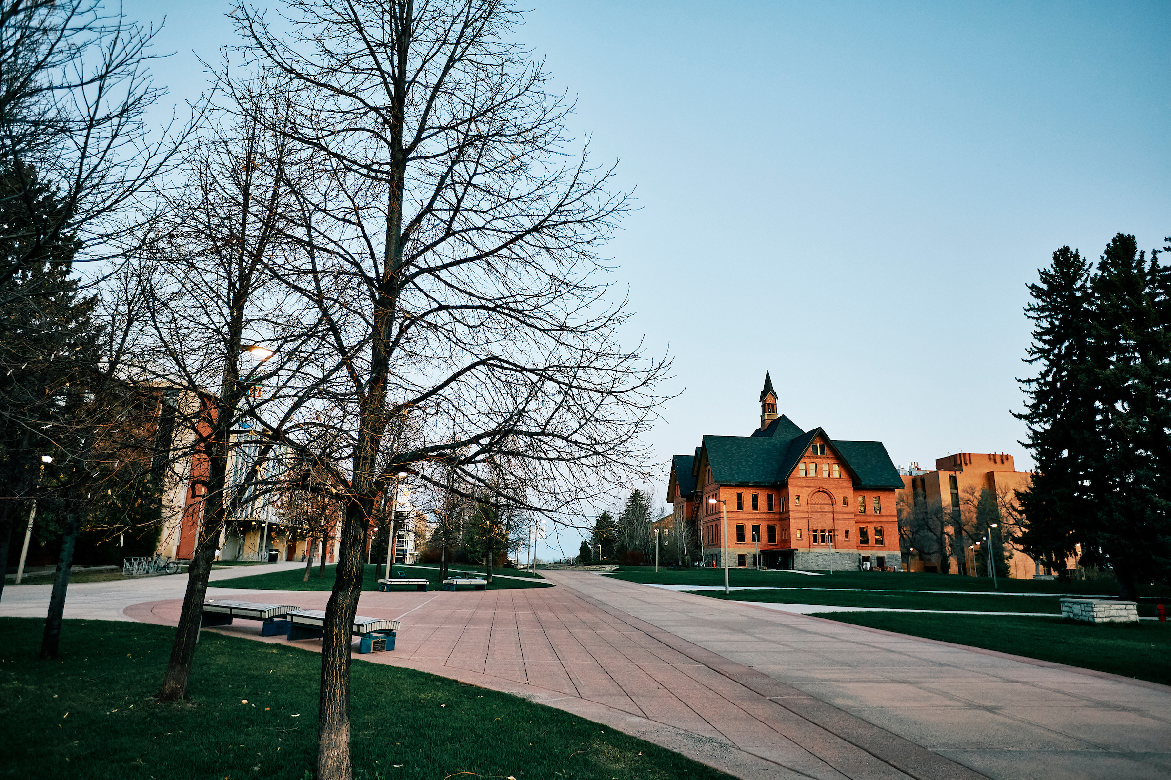 view of Montana Hall