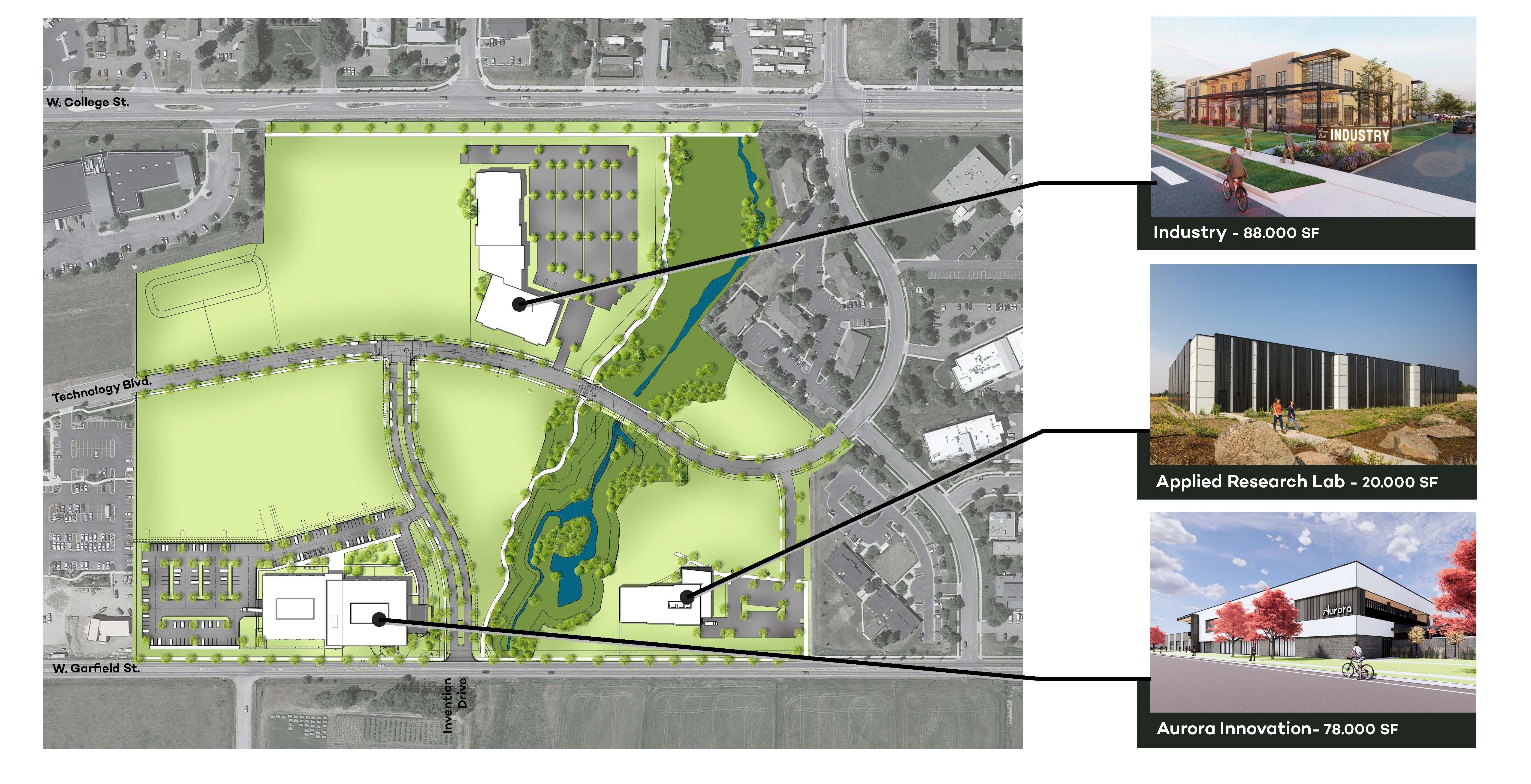 Innovation Campus map