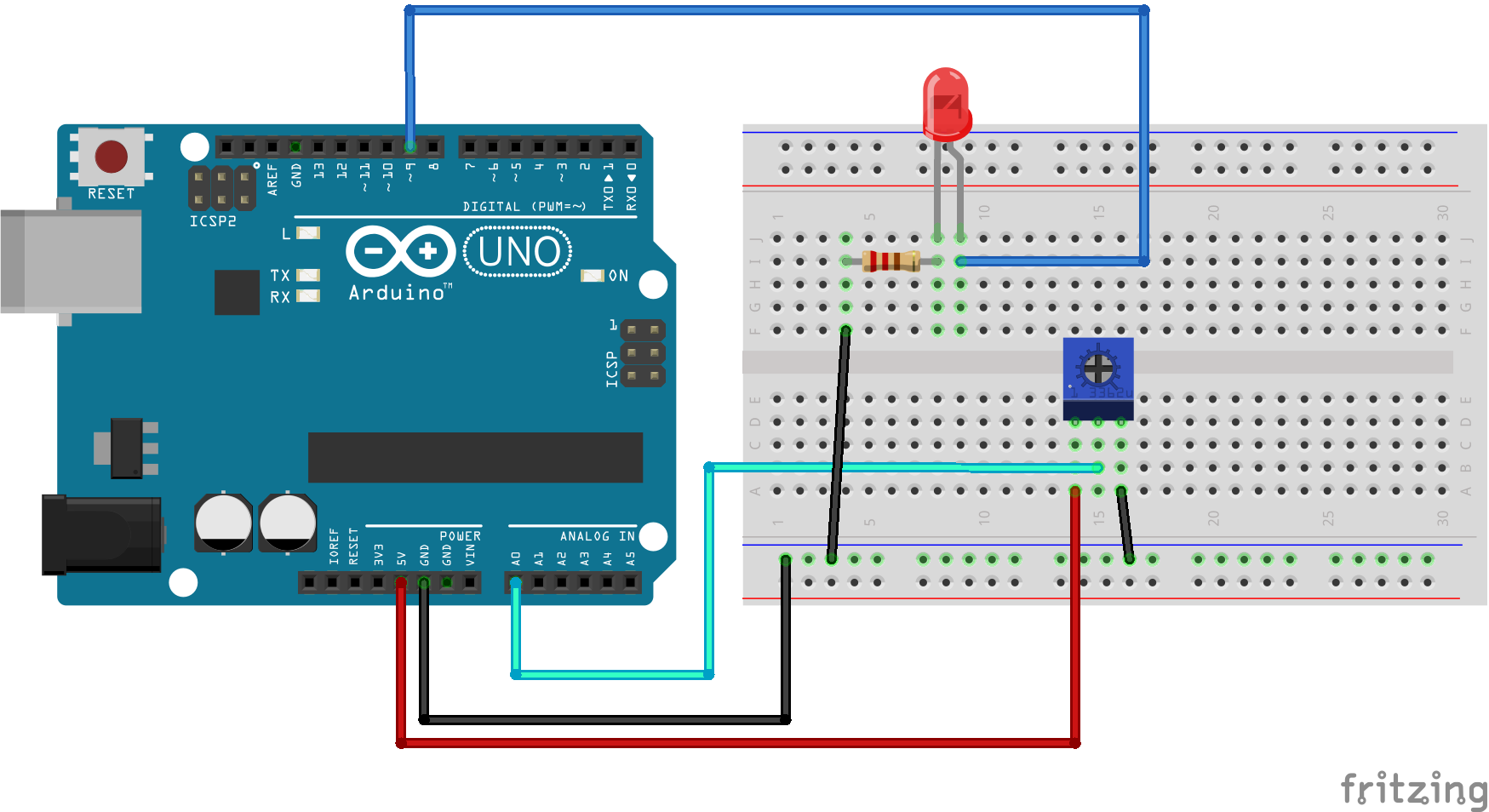 variable resistor circuit